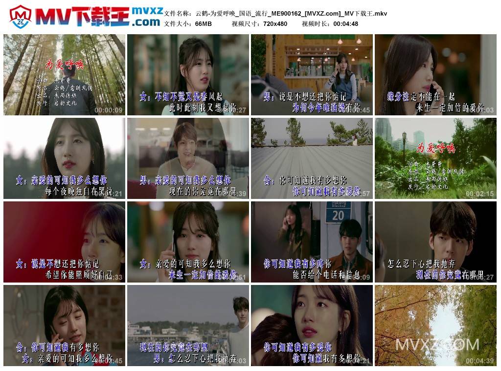 云鹤-为爱呼唤_国语_流行_ME900162